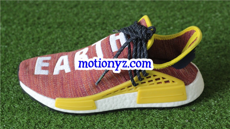 Adidas X PW Pharrell Williams NMD HU Race Bold Yellow